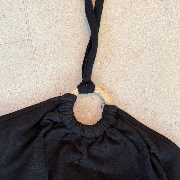 Old Navy Black Halter Maxi Dress - Picture 3 of 3